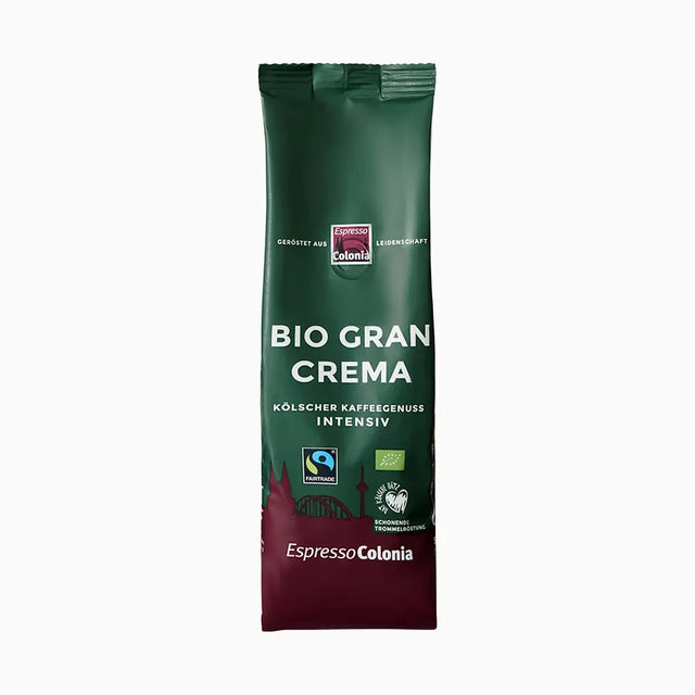 EspressoColonia Bio Gran Crema Ganze Bohnen Kaffee 250g